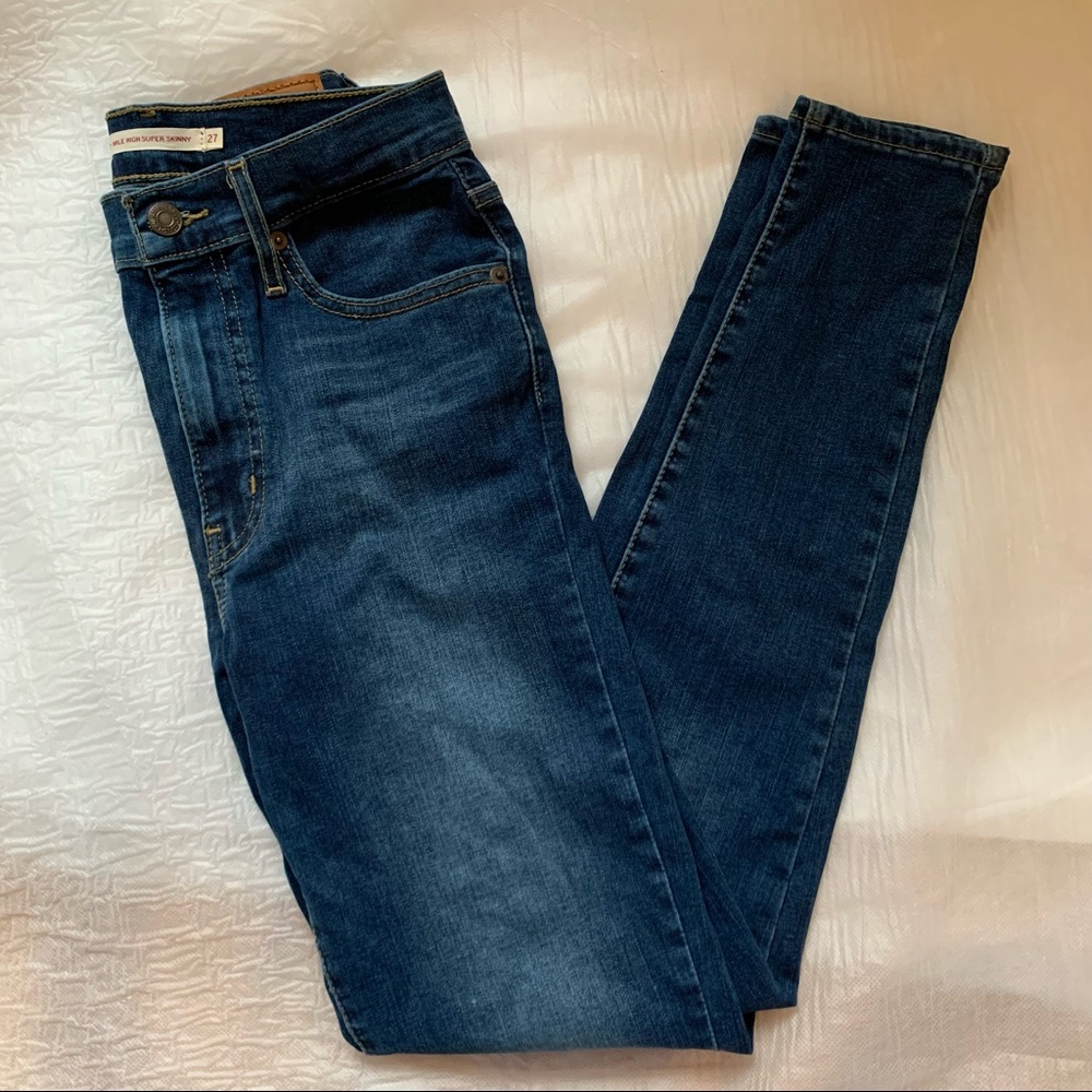 Levi’s Mile High Super Skinny Jeans